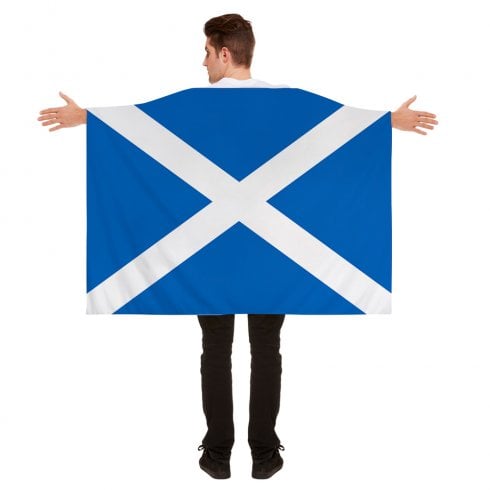 Scotland Saltire Flag Cape - 5ft x 3ft St Andrews Cross